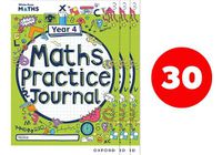 Cover image for White Rose Maths Practice Journals Year 4 Workbooks: Pack of 30