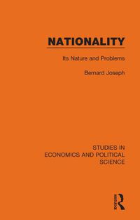 Cover image for Nationality: Its Nature and Problems: Its Nature and Problems