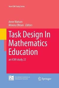 Cover image for Task Design In Mathematics Education: an ICMI study 22