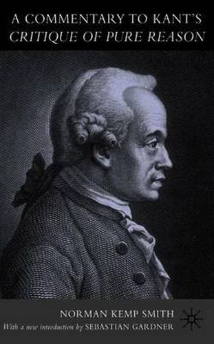 Cover image for A Commentary to Kant's 'Critique of Pure Reason