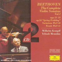 Cover image for Beethoven Violin Sonatas Vol1