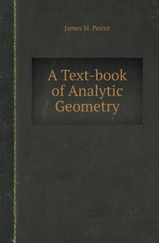 Cover image for A Text-Book of Analytic Geometry