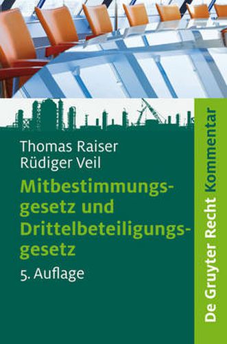 Cover image for Mitbestimmungsgesetz und Drittelbeteiligungsgesetz