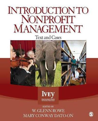 Cover image for Introduction to Nonprofit Management: Text and Cases