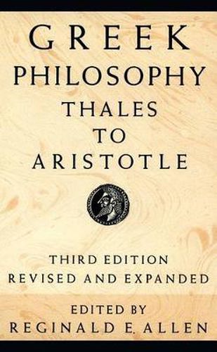 Greek Philosophy: Thales to Aristotle