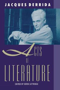 Cover image for Acts of Literature