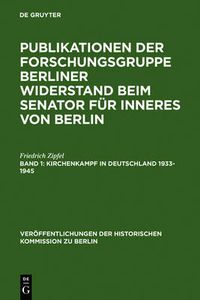 Cover image for Kirchenkampf in Deutschland 1933-1945