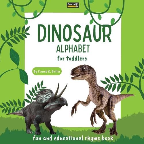 Cover image for Dinosaur Alphabet for Toddlers