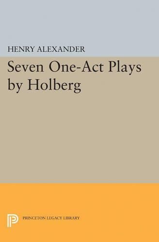 Cover image for Seven One-Act Plays by Holberg