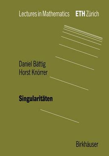 Cover image for Singularitaten