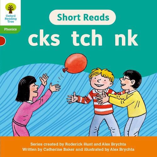 Cover image for Oxford Reading Tree: Floppy's Phonics Decoding Practice: Oxford Level 2: Short Reads: cks tch nk