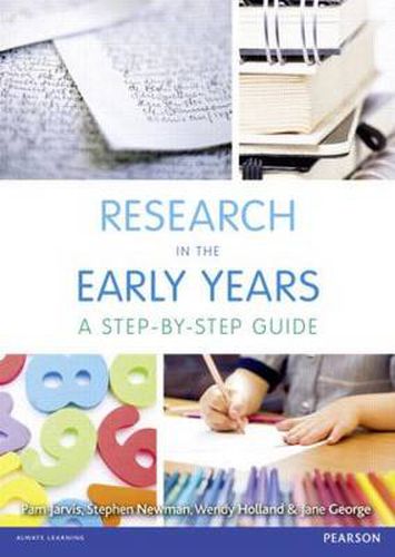 Cover image for Research in the Early Years: A step-by-step guide