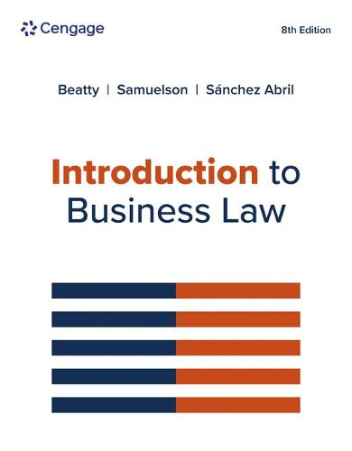 Cover image for Introduction to Business Law