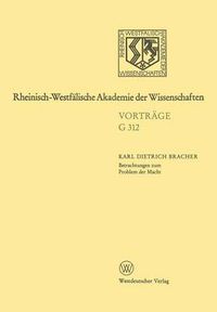 Cover image for Betrachtungen Zum Problem Der Macht