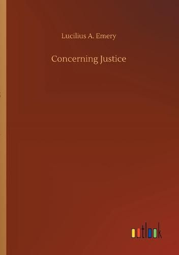 Cover image for Concerning Justice