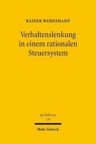 Cover image for Verhaltenslenkung in einem rationalen Steuersystem