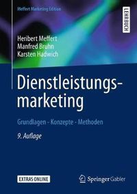 Cover image for Dienstleistungsmarketing: Grundlagen - Konzepte - Methoden