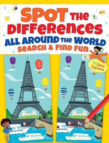 Cover image for Spot the Differences All Around the World: Search & Find Fun