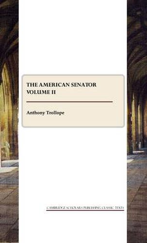 Cover image for The American Senator Volume II