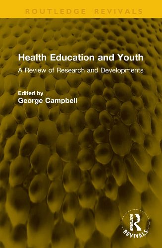 Cover image for Health Education and Youth