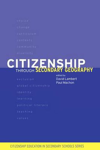 Citizenship Through Secondary Geography