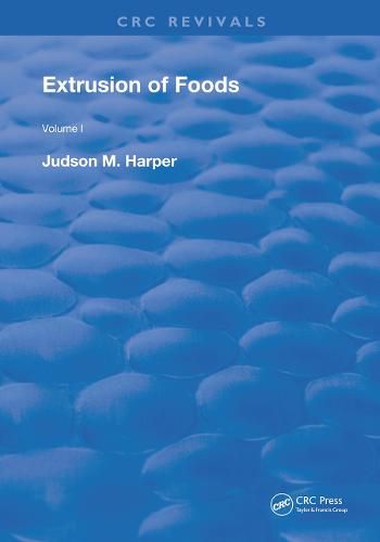 Cover image for Extrusion Of Foods
