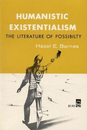 Cover image for Humanistic Existentialism: The Literature of Possibility