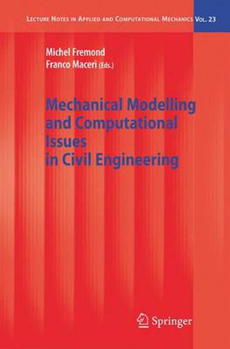 Cover image for Mechanical Modelling and Computational Issues in Civil Engineering