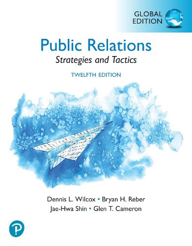 Cover image for Public Relations: Strategies and Tactics, Global Edition