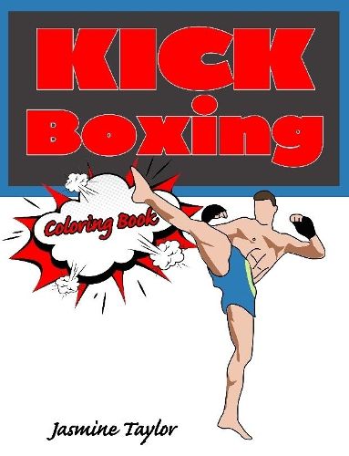 Cover image for Kickboxing Coloring Book