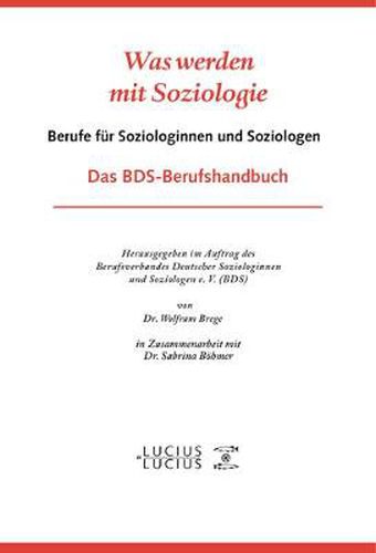 Cover image for Was werden mit Soziologie