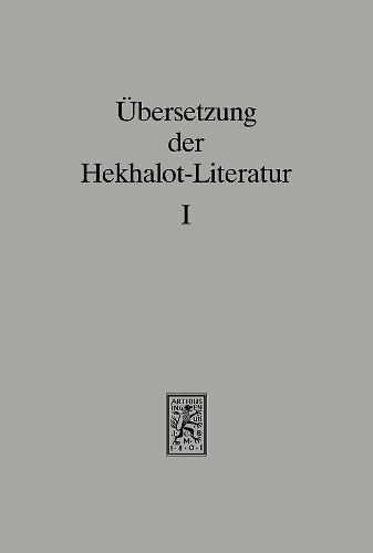 UEbersetzung der Hekhalot-Literatur: Band 1:  1-80