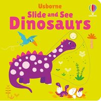 Cover image for Slide and See Dinosaurs