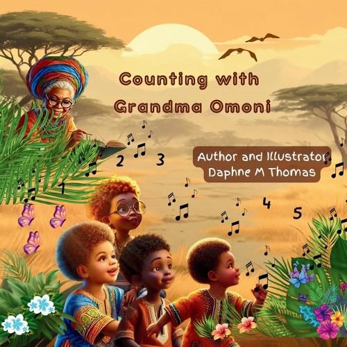 Cover image for Counting With Grandma Omoni