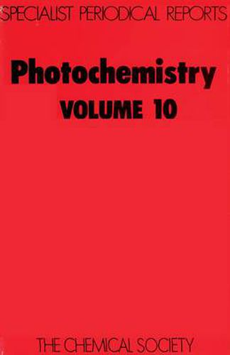 Cover image for Photochemistry: Volume 10