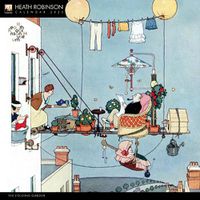 Cover image for Heath Robinson Wall Calendar 2025 (Art Calendar)