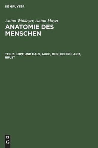 Cover image for Kopf und Hals, Auge, Ohr, Gehirn, Arm, Brust