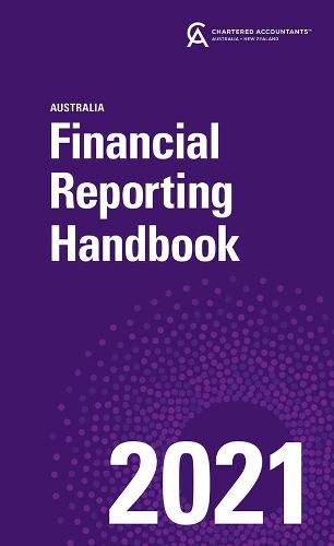 Cover image for Financial Reporting Handbook 2021 Australia