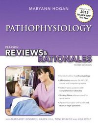 Cover image for Pearson Reviews & Rationales: Pathophysiology with  Nursing Reviews & Rationales