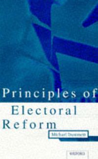 Cover image for Principles of Electoral Reform