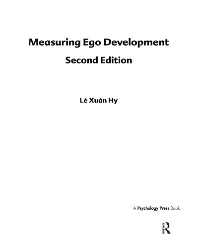 Cover image for Measuring Ego Development