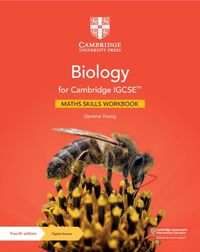 Cover image for Biology for Cambridge IGCSE (TM) Maths Skills Workbook with Digital Access (2 Years)