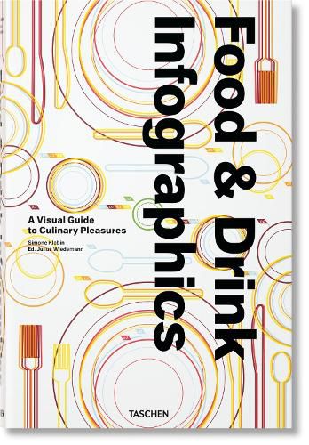 Cover image for Food & Drink Infographics. A Visual Guide to Culinary Pleasures