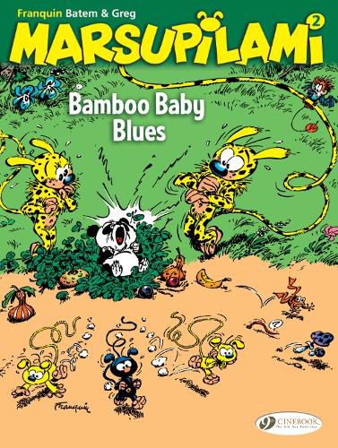 Cover image for Marsupilami, The Vol. 2: Bamboo Baby Blues