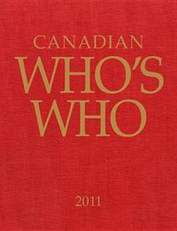 Cover image for Canadian Who's Who 2011