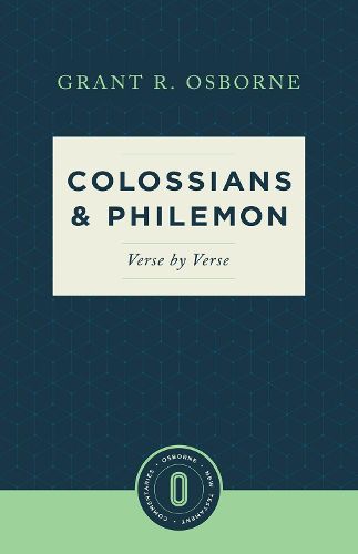 Cover image for Colossians & Philemon Verse by Verse