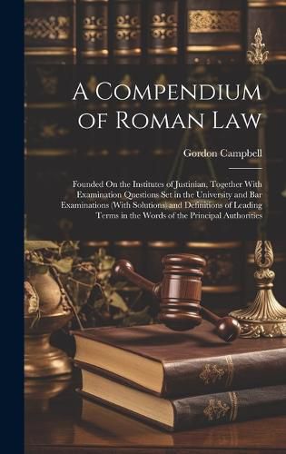 Cover image for A Compendium of Roman Law