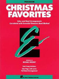 Cover image for Essential Elements Christmas Favorites -Percussion
