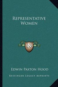 Cover image for Representative Women