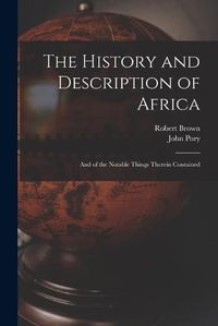 Cover image for The History and Description of Africa